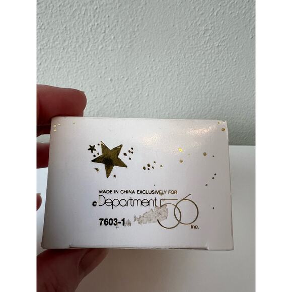 Department 56 Snowbabies "Don't Fall Off". Handpainted Pewter. #7603-1 with box - Picture 7 of 8